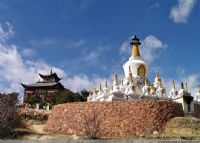 香格里拉白塔寺、